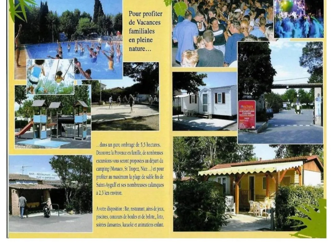 Vacances Familiales Dans Camping Avec Piscine Frejus Campsite